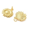 Brass Pendants KK-I381-02G-2