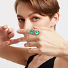 DIY Cuff Ring Making Kits DIY-HS0001-66-6