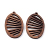 Walnut Wood Laser Cut Pendants X-WOOD-Q051-01H-1