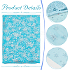 Snowflake Pattern Nylon Fabric DIY-WH0084-85C-4