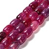 Natural Dragon Veins Agate Beads Strands G-D317-A01-02-2