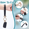 2 Sets 2 Colors PU Leather Bag Straps AJEW-NB0008-79-3