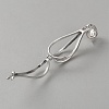925 Sterling Silver Bead Cage Pendants STER-WH0005-46A-P-2