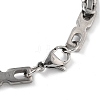 Anti-Tarnish 201 Stainless Steel Link Chain Necklace & Bracelets Set SJEW-G083-05P-3