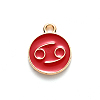 Alloy Enamel Pendants LS-ENAM-S124-01B-07D-2