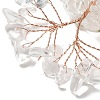 Natural Quartz Crystal Chips Tree of Life Decorations DJEW-Z007-02R-4