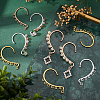 36Pcs 3 Colors Alloy Ear Cuff Findings FIND-PH0004-42-2