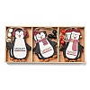 9Pcs 3 Styles Christmas Wood Pendant Decorations Set WOOD-U004-01C-1