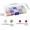 DIY Round Acrylic Bead Bracelets Making Kits DIY-YW0009-88-3