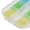 6 Color Glass Jewelry Beads GLAA-G091-02-4