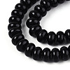 Opaque Spray Painted Glass Beads X-GLAA-ZX008-8mm-18F-3
