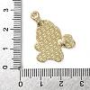 Christmas Theme Alloy Enamel Pendants ENAM-K074-03D-3