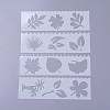 Plastic Kids Drawing Stencil Template DIY-P003-J05-1