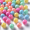 Opaque Acrylic Beads MACR-S370-C10mm-M1-1