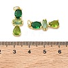Brass Micro Pave Cubic Zirconia Pendants KK-H259-12B-G02-3