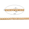 Aluminum Twisted Chains Curb Chains CHA-CJ0001-01G-2