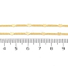 Brass Curb Chains Necklaces for Women NJEW-D302-07G-3