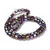 Electroplate Glass Beads X1-EGLA-D030-19E-2