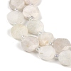 Natural White Moonstone Beads Strands G-C116-A15-01B-3