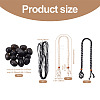 Crafans DIY Stone Beads Braided Bracelet Making Kit DIY-CF0001-11-9