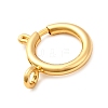 Brass Spring Ring Clasps KK-D407-20G-F-2