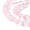 Transparent Glass Beads Strand GLAA-F112-01A-4