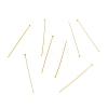 Brass Flat Head Pins X-KK-F824-114D-G-1