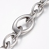 304 Stainless Steel Chain Bracelets BJEW-I252-02P-3