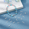 25Pcs 925 Sterling Silver Bead Tips Knot Covers STER-DC0001-55-6