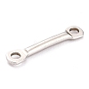 Tarnish Resistant 201 Stainless Steel Links Connectors STAS-B011-01C-P-3
