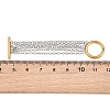 Multi Strand 304 Stainless Steel Cable Chain Rings SA-CBV3037-02GP-5