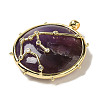 Constellation Natural Amethyst Pendants G-A300-E02-2