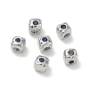 SHEGRACE Brass Cubic Zirconia Beads XGRQ4H909-682P-C-2