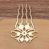 Alloy Hair Comb Finding PW-WGAD31C-04-1