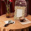 2Pcs 2 Styles TPR Covered with Velvet Necklace & Ring Display Photo Frames Sets ODIS-SP0001-13-5