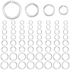 600Pcs 4 Styles 304 Stainless Steel Open Jump Rings STAS-BBC0010-03-1