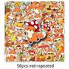 50Pcs Autumn Style Little Fox Cartoon PVC Self-Adhesive Stickers PW-WG5EC93-01-1