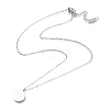 304 Stainless Steel Stamping Blank Tag Pendant Necklaces NJEW-I240-13-2