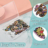 DIY Butterfly Wing Earring Making Kit RESI-TA0002-18-12