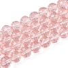 Transparent Glass Bead Strands GLAA-R095-12mm-26-1