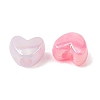Opaque Acrylic European Beads OACR-G058-16F-2