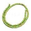 Synthetic Imperial Jasper Beads Strands G-L635-A09-4x2mm-04-4