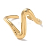 304 Stainless Steel Open Cuff Rings for Women RJEW-M020-07G-06-2