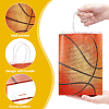 30Pcs 2 Colors Basketball Paper Gift Tote Bags ABAG-OC0001-16-3