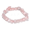 Natural Rose Quartz Beads Strands G-C285-A08-01-5