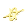 Spray Painted Alloy Pendants AL-CBA31C4-01C-2