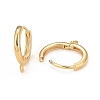 Rack Plating Eco-friendly Brass Hoop Earring Findings LS-X-KK-D075-03G-RS-2