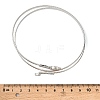 Alloy Upper Arm Open Cuff Bangles for Women LS-BJEW-U037-01B-P-3