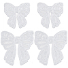 4Pcs 2 Styles Polyester Embroidery Iron on Clothing Patches PATC-GF0001-51A-1