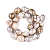 Natural Baroque Pearl Keshi Pearl Beads Strands PEAR-S019-02B-01-3